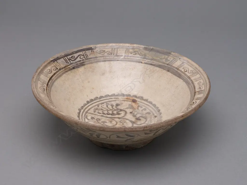 Stoneware bowl - Sawankhalok, Image 1++
